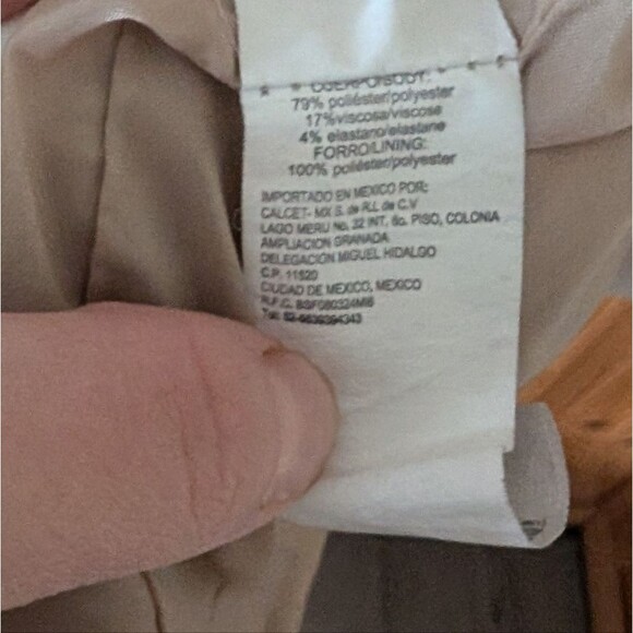 Gef Tan Longline Blazer Vest Size Medium - Picture 3 of 6